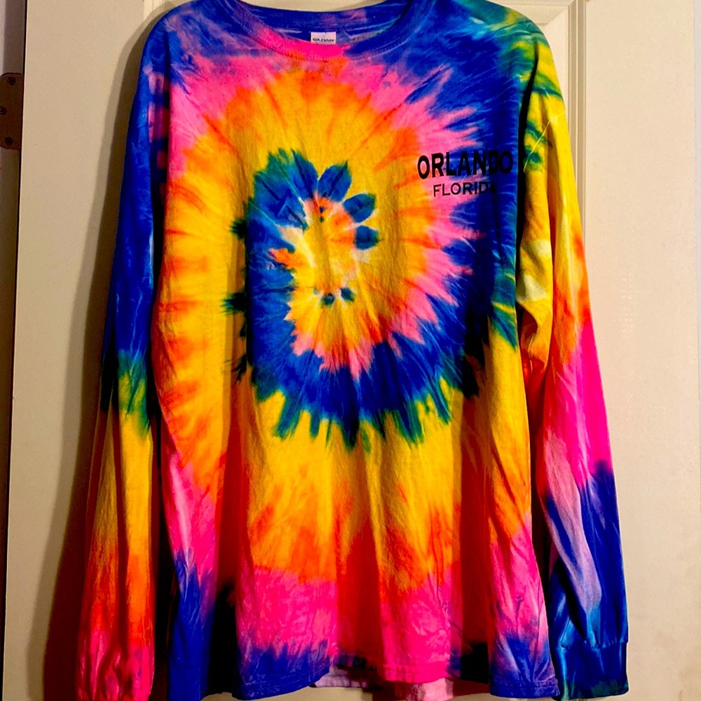 Long Sleeve Tye Dye Shirt